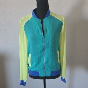 Colorful Women's Bomber Jacket